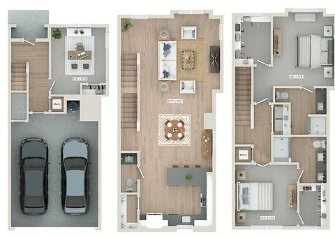 Floorplan THB-1.4 layout