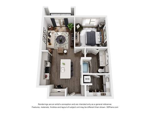 Floorplan A2 layout