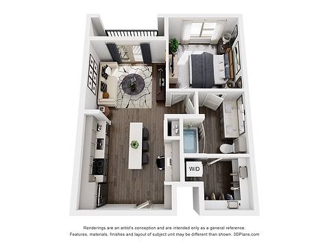 Floorplan A1 layout