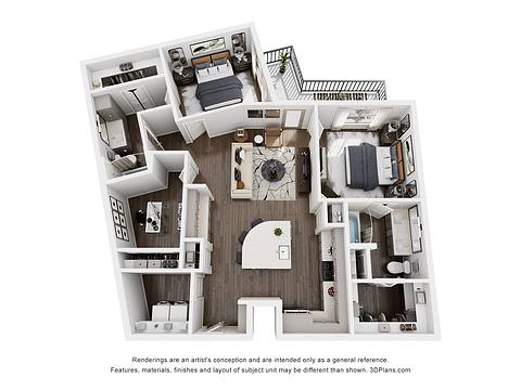 Floorplan B5 layout