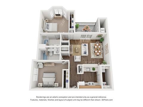 Floorplan B3 layout