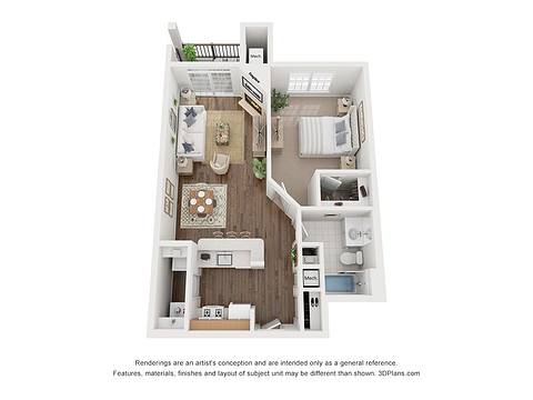 Floorplan A2 layout