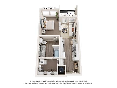 Floorplan E1 layout