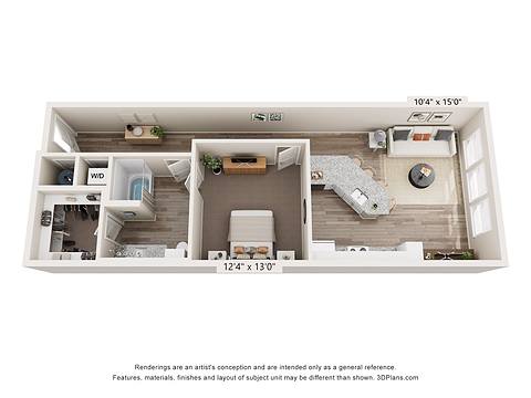 Floorplan A1 layout