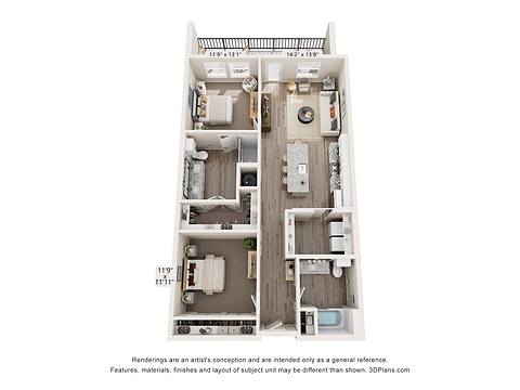 Floorplan B1 layout