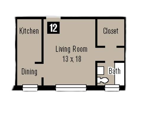 Floorplan A13 layout