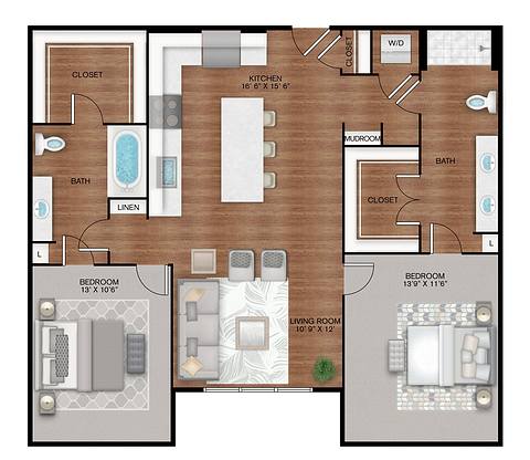 Floorplan B5 layout