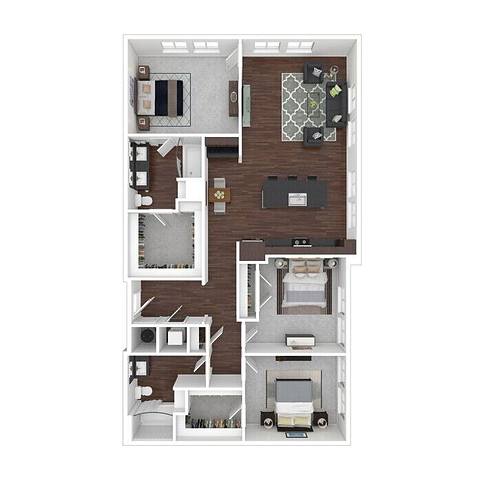 Floorplan C1 layout