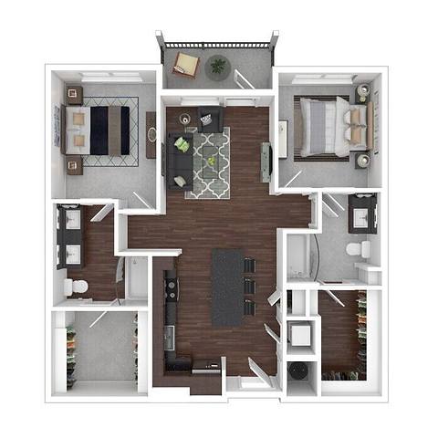 Floorplan B3 layout