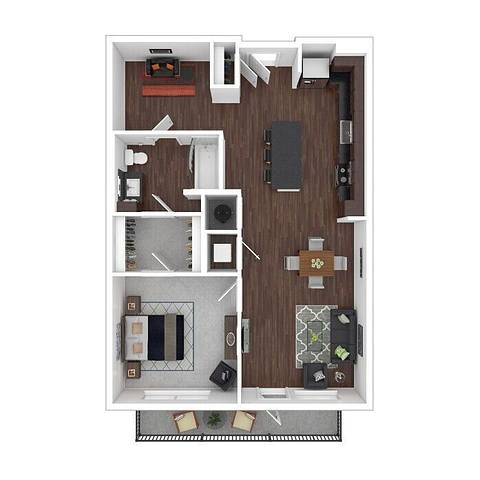 Floorplan A21 layout