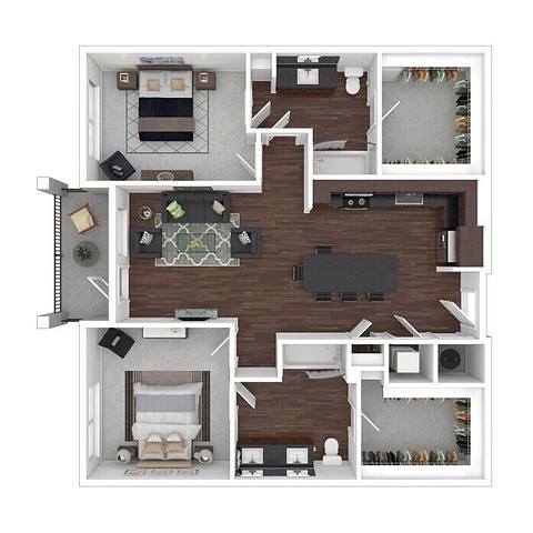 Floorplan B9 layout