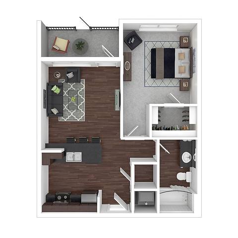 Floorplan A1 layout