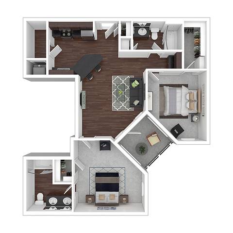 Floorplan B3 layout