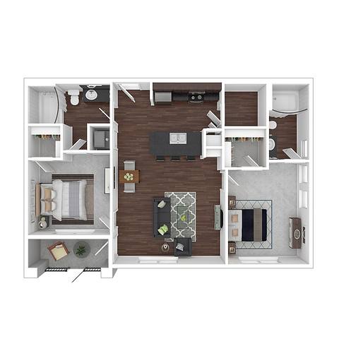 Floorplan B1 layout