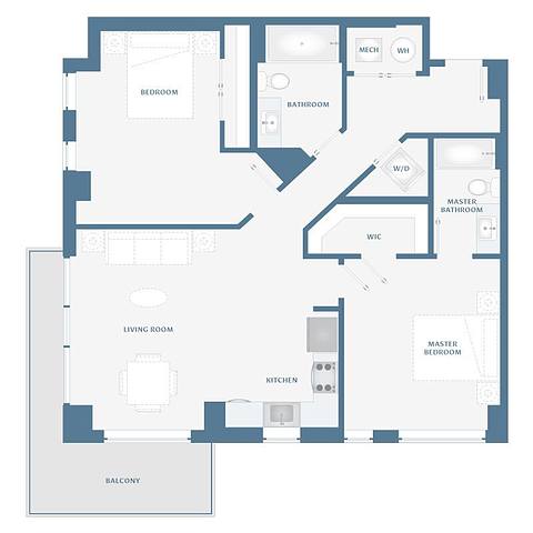 Floorplan B13 layout