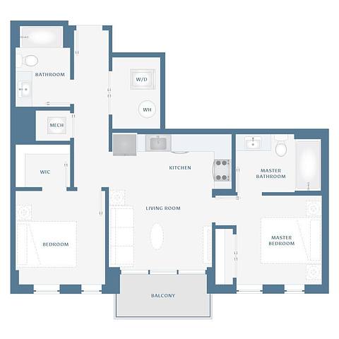 Floorplan B1 layout