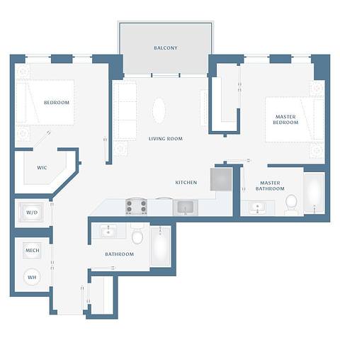 Floorplan B2 layout
