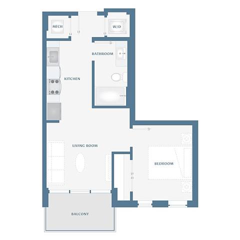 Floorplan A2 layout