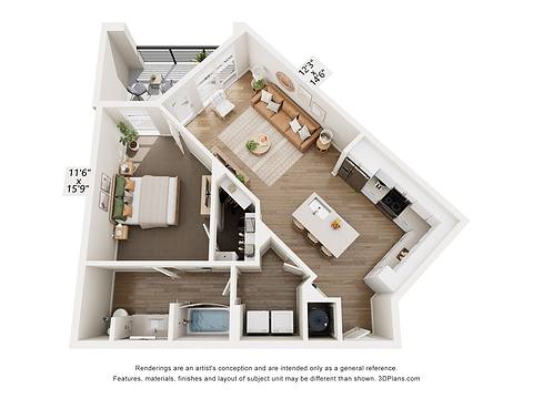 Floorplan A6 layout