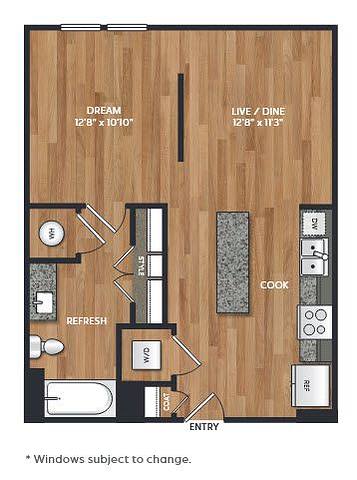 Floorplan E2 layout
