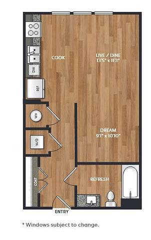 Floorplan E1 layout