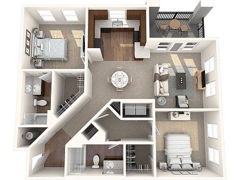 Floorplan The L'Enfant layout