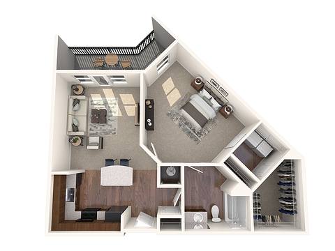 Floorplan The Backlick layout