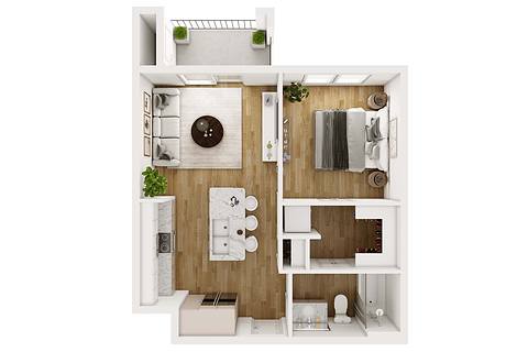 Floorplan E1 layout