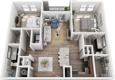 Floorplan B1 layout