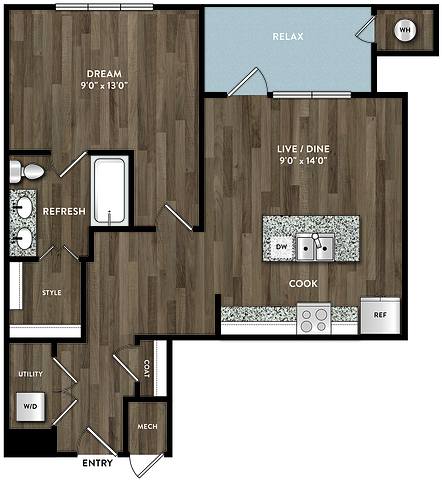 Floorplan A7 layout
