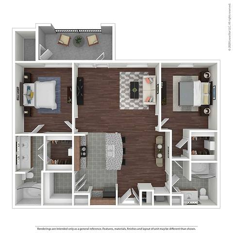 Floorplan B1 layout