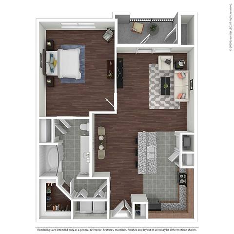 Floorplan A1 layout