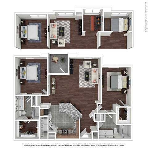 Floorplan B3 layout