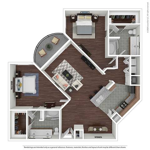 Floorplan B2 layout