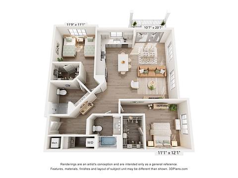Floorplan B2 layout