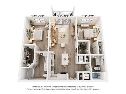 Floorplan B1 layout