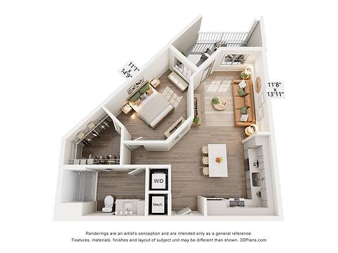 Floorplan A2 layout