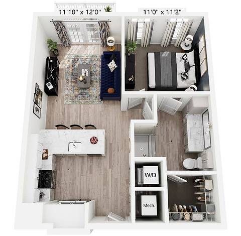 Floorplan A1.1 layout