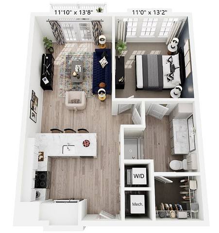 Floorplan A1.2 layout