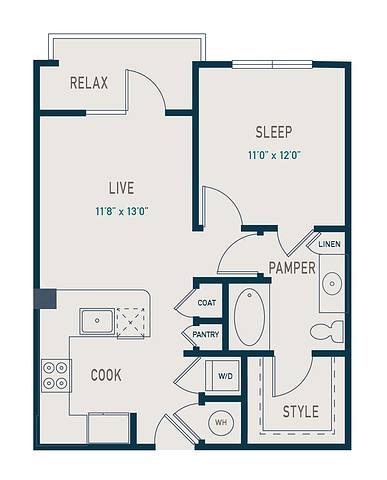 Floorplan A1D layout