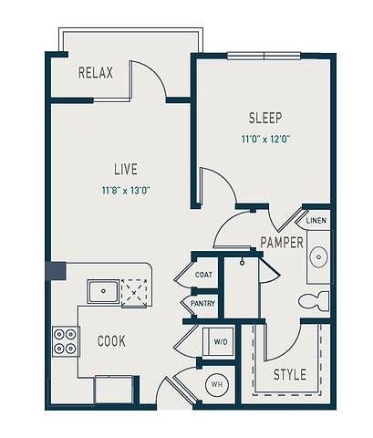 Floorplan A1.2D layout