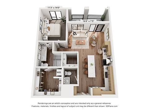 Floorplan A12 layout