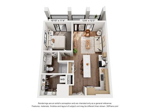 Floorplan A2 layout