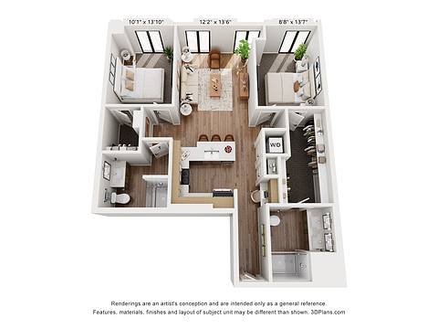 Floorplan B4 layout