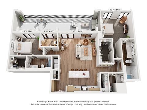 Floorplan PH layout