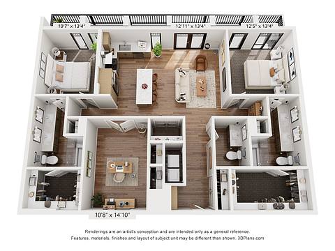 Floorplan B12 layout