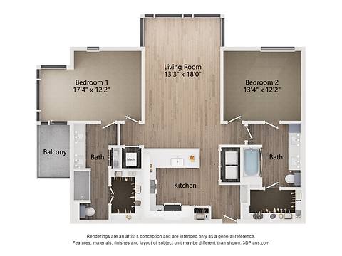 Floorplan B6 layout