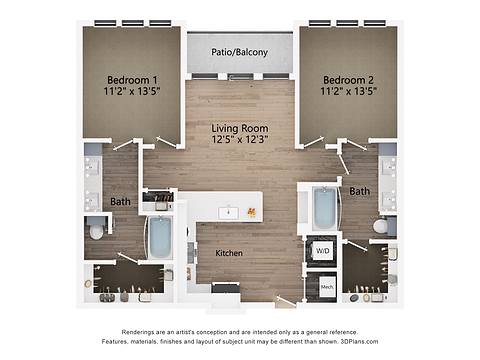 Floorplan B1 layout