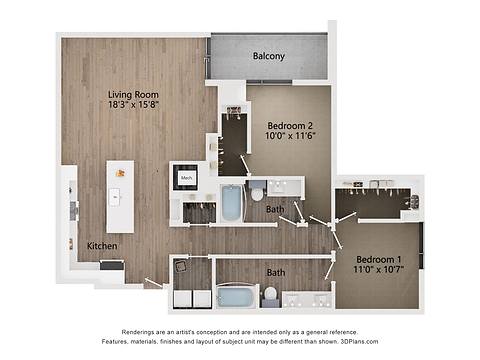 Floorplan B4 layout