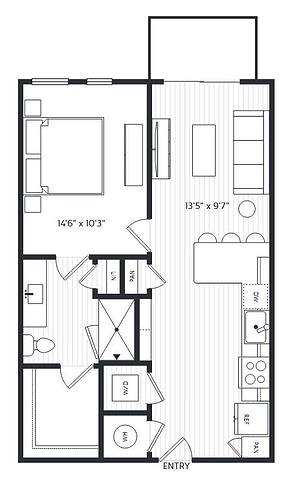 Floorplan A1 layout